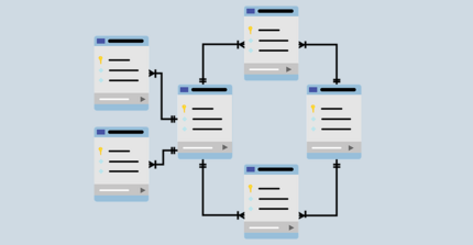 Database structure scheme